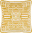 Surya Camaxtli CAX-003 22"H x 22"W Pillow Cover