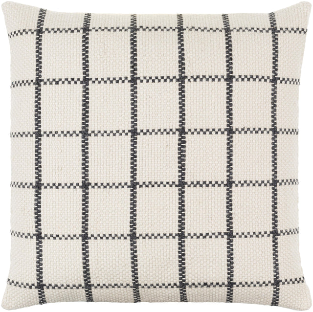 Surya Charmaine CRM-001 18"H x 18"W Pillow Cover