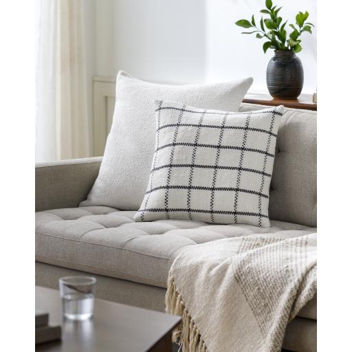 Surya Charmaine CRM-001 18"H x 18"W Pillow Cover