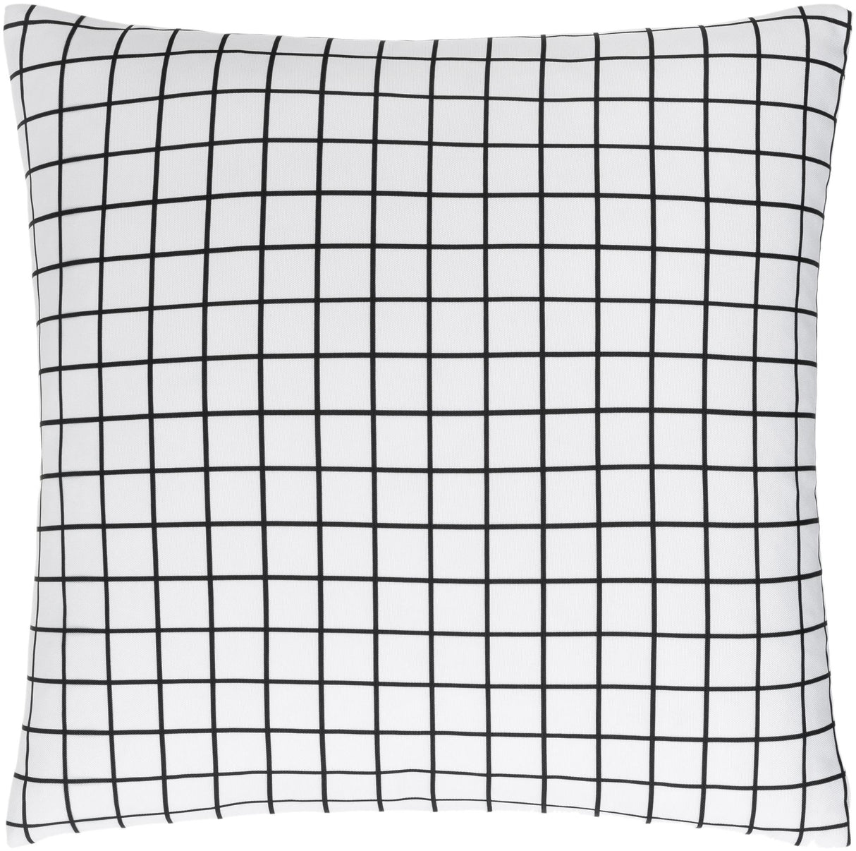 Surya Check CEK-002 22"H x 22"W Pillow Cover