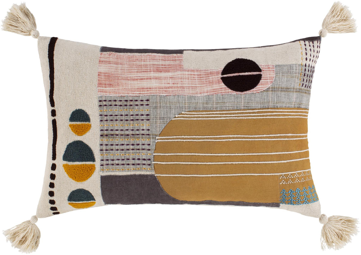 Surya Columbus CBS-001 14"H x 22"W Pillow Cover