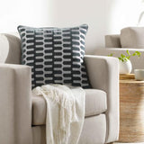 Surya Connecticut CIU-004 Dark Green 18"H x 18"W Pillow Cover