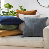 Surya Corduroy Quarters CDQ-006 18"H x 18"W Pillow Cover