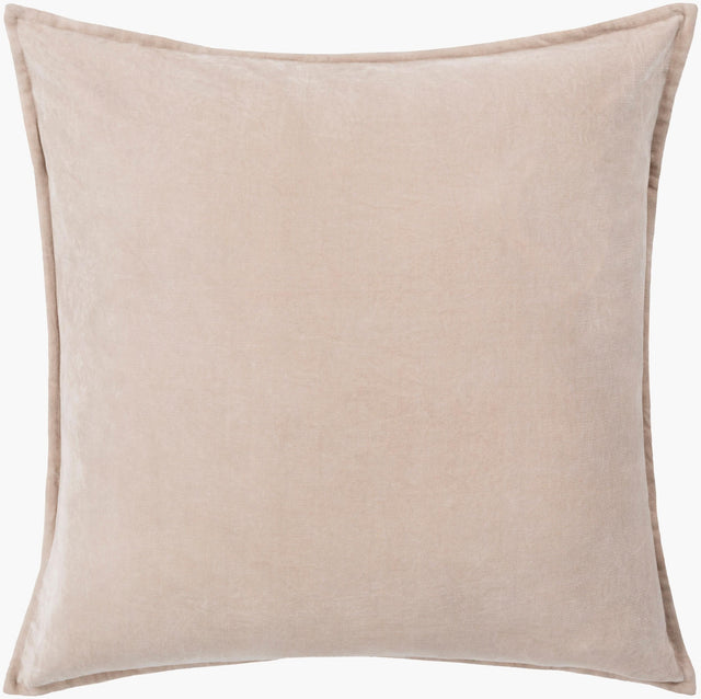 Surya Cotton Velvet CV-005 22"L x 22"W Pillow Cover