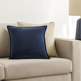 Surya Cotton Velvet CV-009 13"H x 19"W Pillow Cover