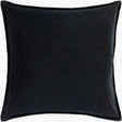 Surya Cotton Velvet CV-012 22"L x 22"W Pillow Cover
