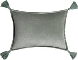 Surya Cotton Velvet CV-047 13"H x 19"W Pillow Cover