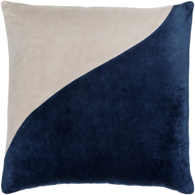 Surya Cotton Velvet CV-066 22"H x 22"W Pillow Cover
