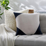 Surya Cotton Velvet CV-083 Black Wheat 22"H x 22"W Pillow Cover