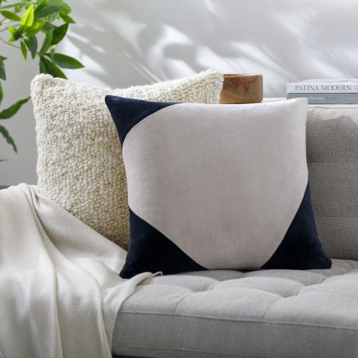 Surya Cotton Velvet CV-083 22"H x 22"W Pillow Cover