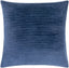 Surya Cotton Velvet Stripes CV-084 18"H x 18"W Pillow Cover