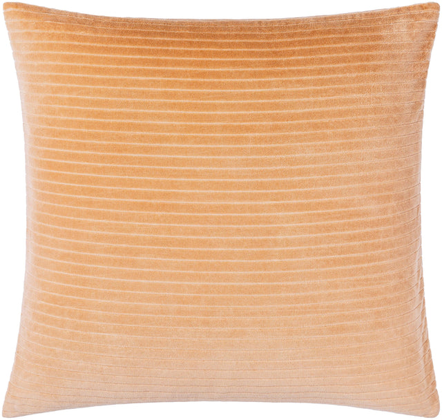 Surya Cotton Velvet Stripes CV-087 22"H x 22"W Pillow Cover