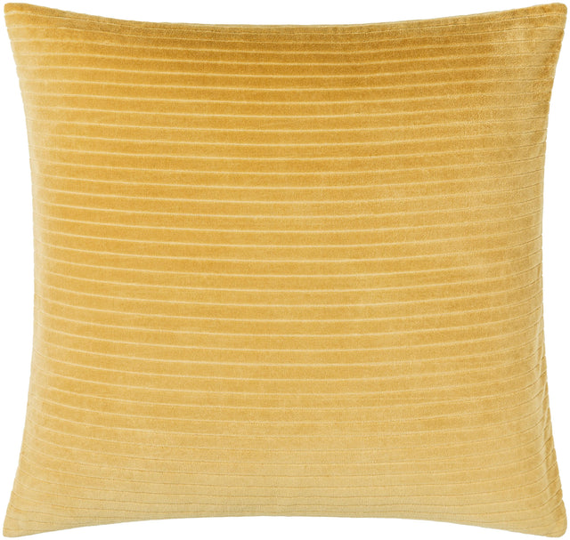 Surya Cotton Velvet Stripes CV-089 20"H x 20"W Pillow Cover