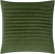 Surya Cotton Velvet Stripes CV-090 20"H x 20"W Pillow Cover