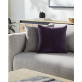 Surya Cotton Velvet Stripes CV-091 22"H x 22"W Pillow Cover