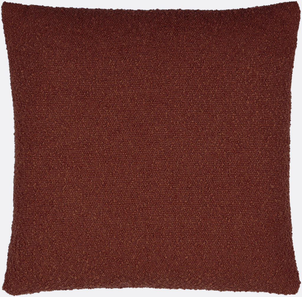 Surya Eesha ESH-005 Brick Red 18"H x 18"W Pillow Cover