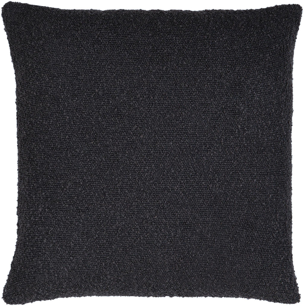 Surya Eesha ESH-006 Black 18"H x 18"W Pillow Cover