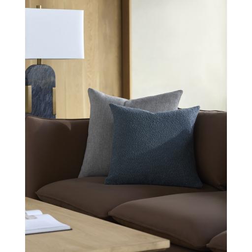 Surya Eesha ESH-012 Deep Teal 22"H x 22"W Pillow Cover