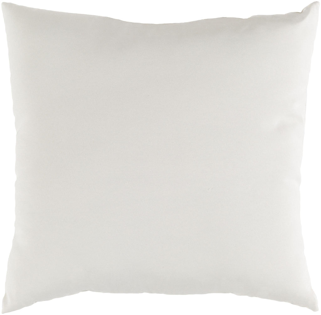 Surya Essien EI-002 Light Beige 20"H x 20"W Pillow Cover