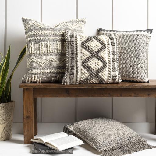 Surya Faroe FAO-002 14"H x 22"W Pillow Cover