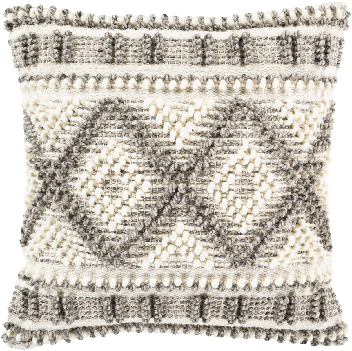 Surya Faroe FAO-004 18"H x 18"W Pillow Cover
