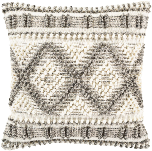 Surya Faroe FAO-004 18"H x 18"W Pillow Cover