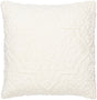 Surya Frisco FSC-001 White 20"H x 20"W Pillow Cover
