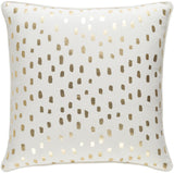 Surya Glyph GLYP-7075 18"H x 18"W Pillow Cover