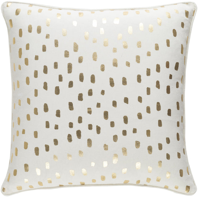 Surya Glyph GLYP-7075 18"H x 18"W Pillow Cover