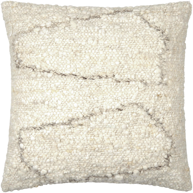 Surya Jagged JGG-001 18"H x 18"W Pillow Cover