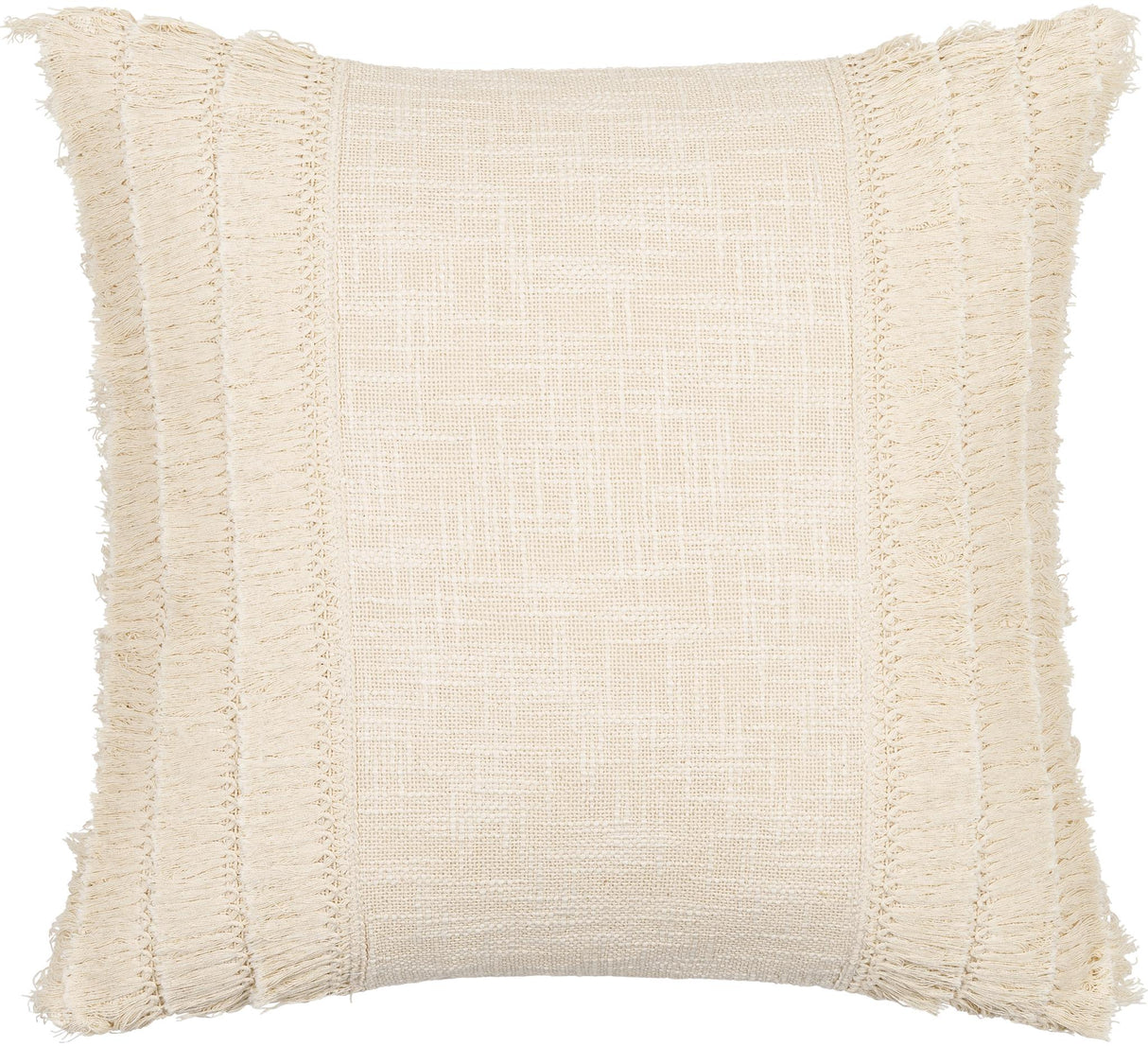 Surya Kandie KDE-001 Cream Light Beige 14"H x 22"W Pillow Cover