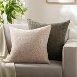 Surya Lavanya LVY-001 Burnt Orange Medium Gray 20"H x 20"W Pillow Cover