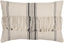 Surya Linen Stripe Embellished LSP-003 22"H x 22"W Pillow Cover