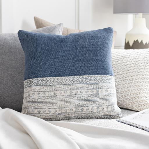 Surya Lola LL-004 14"H x 22"W Pillow Cover