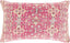 Surya Mandana MDN-004 Bright Yellow Burgundy 14"H x 22"W Pillow Cover