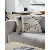 Surya Midvale MVE-001 18"H x 18"W Pillow Cover