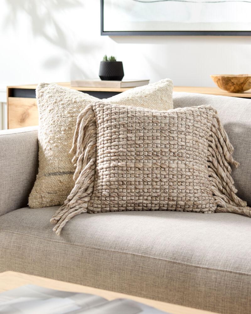 Surya Narvik NRK-002 13"L x 20"W Pillow Cover