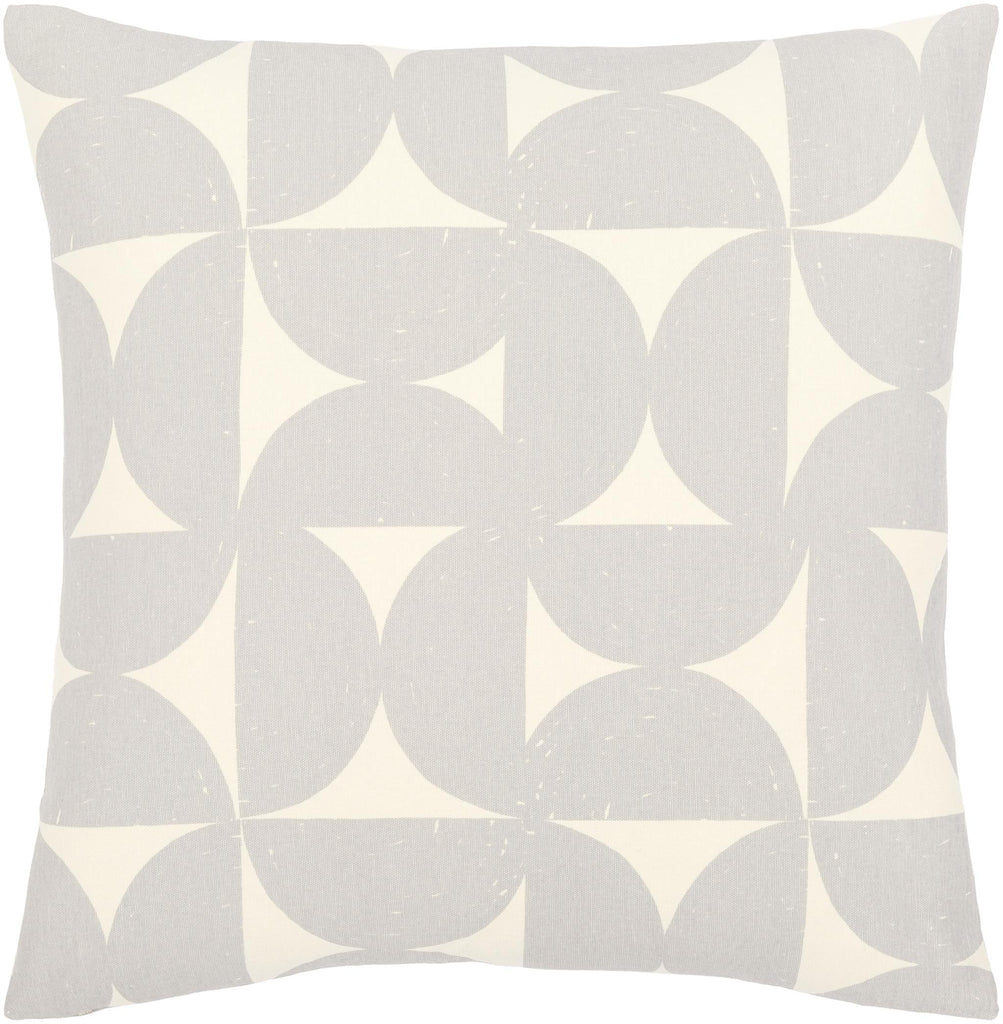 Surya Natur NTR-001 Light Beige Medium Gray 13"H x 20"W Pillow Cover