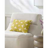 Surya Natur NTR-005 Light Beige Mustard 18"H x 18"W Pillow Cover