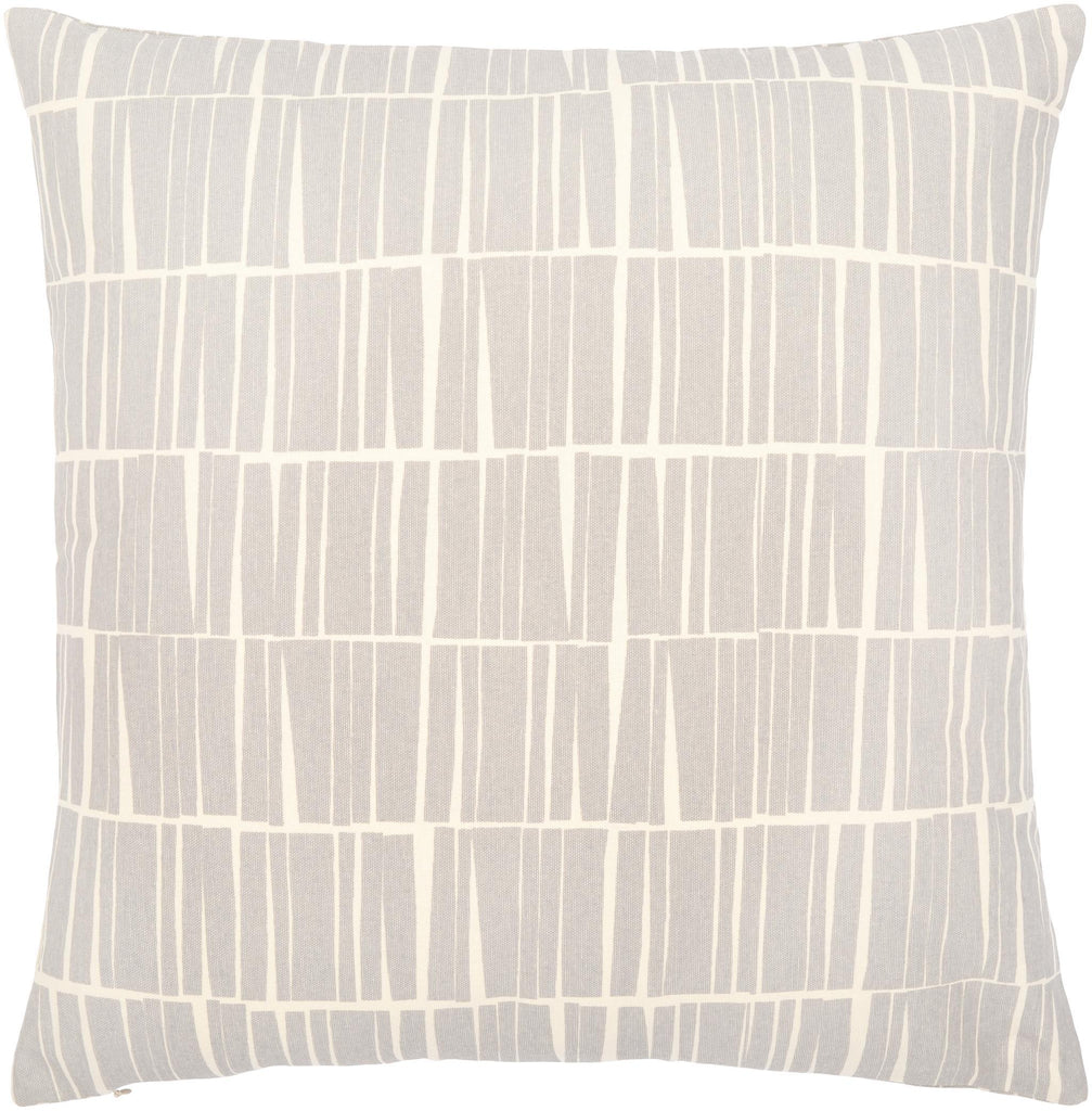 Surya Natur NTR-006 Light Beige Medium Gray 13"H x 20"W Pillow Cover