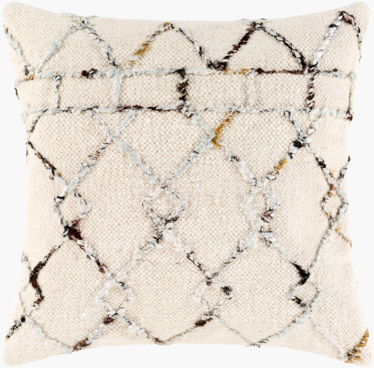 Surya Nettie NET-001 20"L x 20"W Pillow