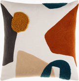 Surya Novel NVE-001 18"L x 18"W Pillow