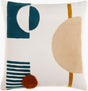 Surya Novel NVE-002 18"L x 18"W Pillow