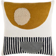 Surya Novel NVE-003 18"H x 18"W Pillow Cover
