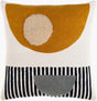 Surya Novel NVE-003 18"L x 18"W Pillow