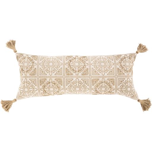 Surya Parisa PAI-002 12"H x 30"W Pillow Cover