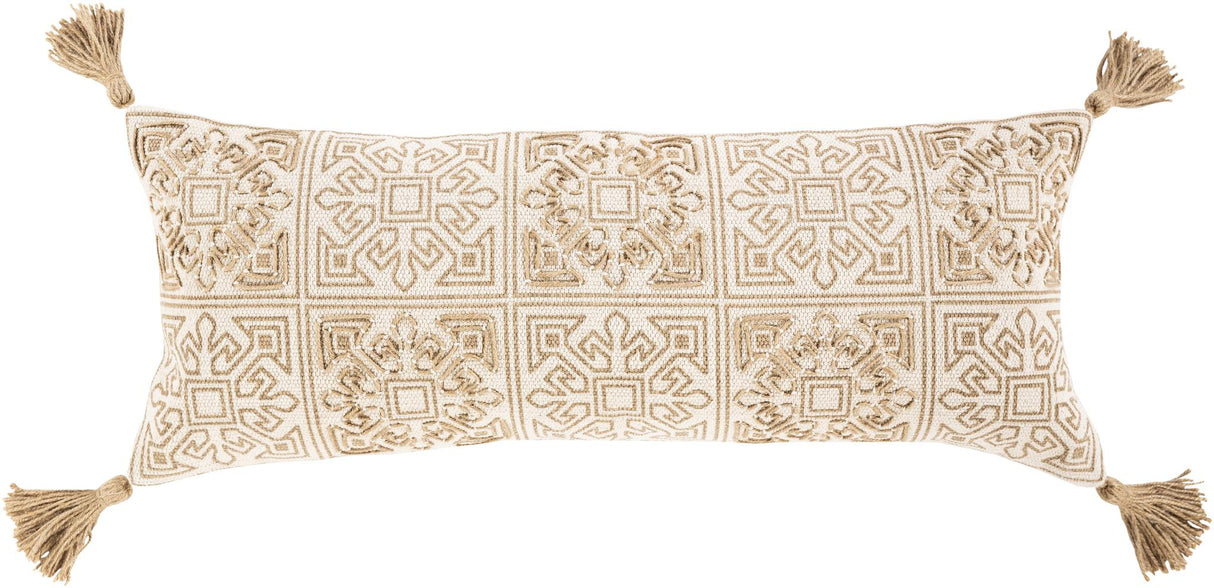 Surya Parisa PAI-002 12"H x 30"W Pillow Cover