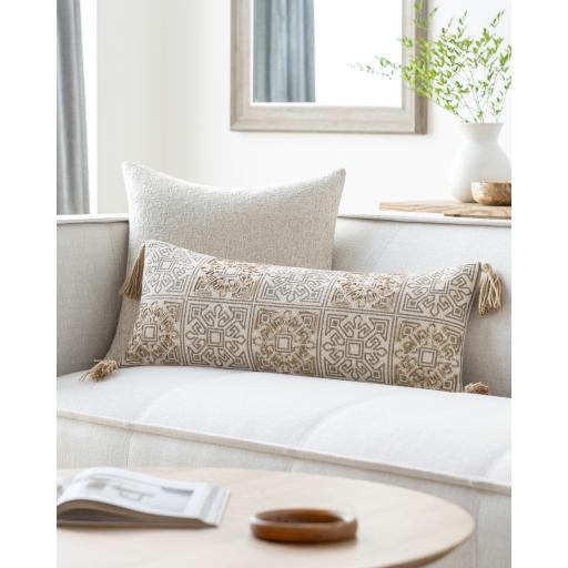 Surya Parisa PAI-002 12"H x 30"W Pillow Cover