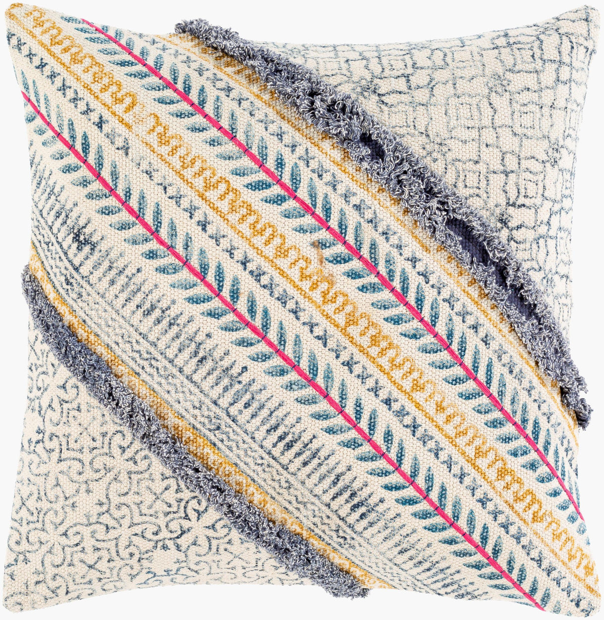 Livabliss Raja RJA-002 18"L x 18"W Pillow