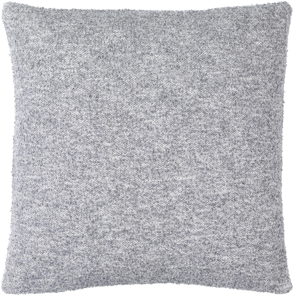 Surya Saanvi SNV-005 Light Slate Medium Gray 18"H x 18"W Pillow Cover